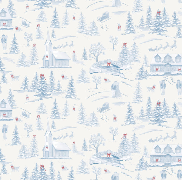 Convertible Onesie Holiday Toile